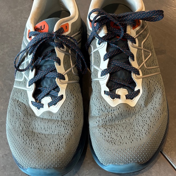 Karhu Men's Performance Fusion 3.5 Athletic Shoes in Gray and Blue - Picture 4 of 8